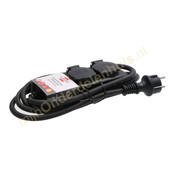 Brennenstuhl Brennenstuhl tafelcontactdoos 2-voudig zwart 1159930