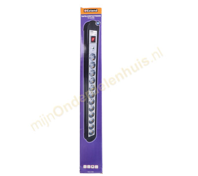 VB tafelcontactdoos Pro 12-voudig met schakelaar 3m 61087