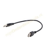 COM USB-A verlengkabel 2.0  0.3m