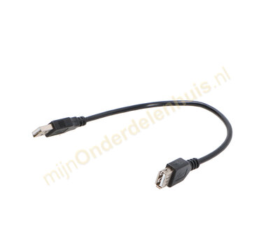 USB-A verlengkabel 2.0  0.3m