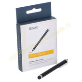 A-DAPT A-DAPT capacitieve pen zwart T093
