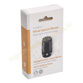 Nedis Nedis computer muis 3 knoppen 1000 dpi zwart MSWD200BK
