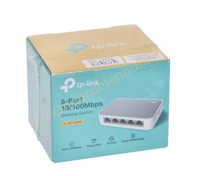 TP-Link 5 poort switch 200Mbps TL-SF1005D