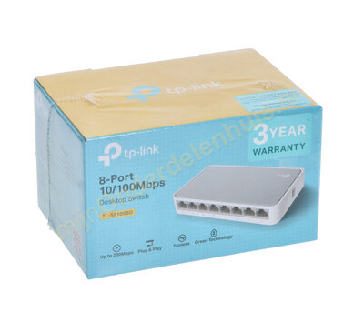 TP-Link 8 poort switch 200Mbps TL-SF1008D