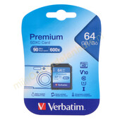 Verbatim Verbatim SD kaart 64GB SDXC 44024