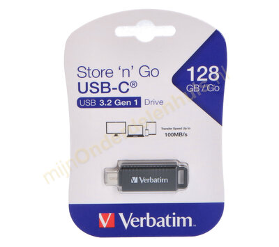 Verbatim USB-C stick / flash drive Store 'n' Go 128GB USB3.2 Gen 1 49459