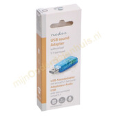 Nedis Nedis USB soundkaart / geluidskaart USCR10051BU