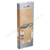 Nedis Nedis USB C  multi port docking station 7 ports CCBW64250AT02