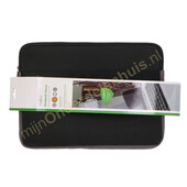 Nedis Nedis laptop hoes 15 - 16" neopreen zwart/ antraciet NBSE15100BK
