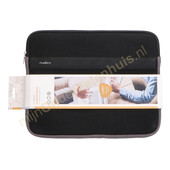 Nedis Laptophoes 13 - 14" neopreen zwart/antraciet NBSE13100BK