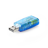 Nedis Nedis USB soundkaart / geluidskaart USCR10051BU