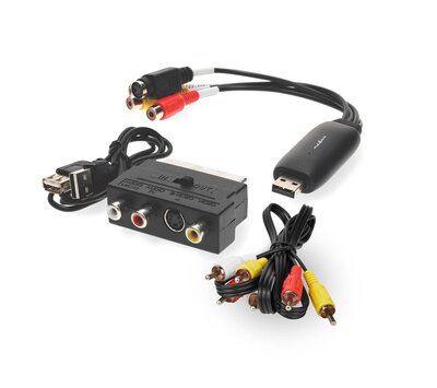 Nedis video grabber USB 2.0 VGRRU101BK