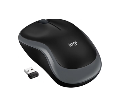 Logitech draadloze optische muis M185 910-002238 grijs