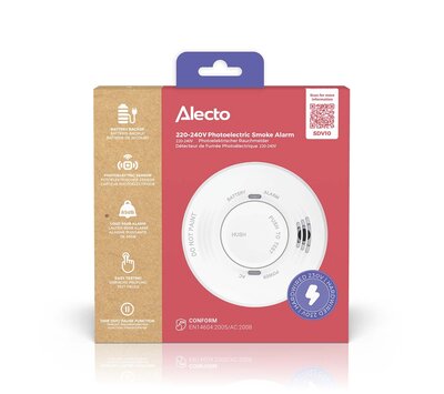 Alecto rookmelder 230V SDV10
