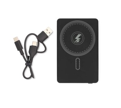 Nedis wireless powerbank 5000 mAh USB PBKWL20W025BK