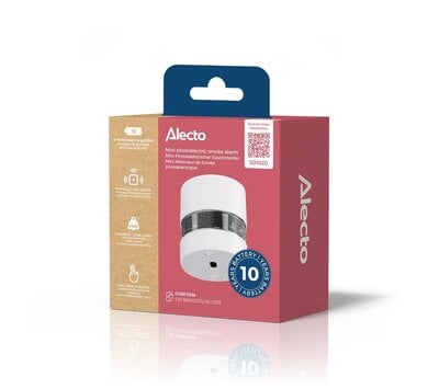 Alecto mini rookmelder SD1020 10 jaar