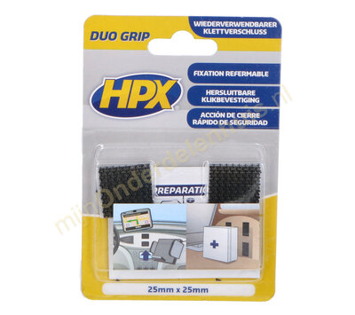 HPX Duo Grip tape DG1000 25mm x 25mm