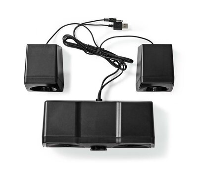 Nedis gaming speaker USB gevoed GSPR21022BK