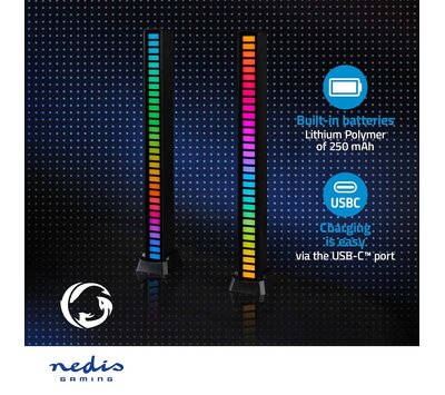 Nedis game verlichting GALDP110BK