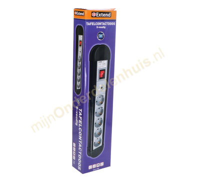 VB tafelcontactdoos Pro 5-voudig met schakelaar 3m 61080