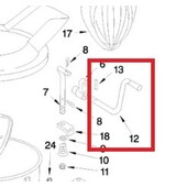 KitchenAid KitchenAid hendel van keukenmachine W11812045