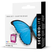 SecondLife SecondLife inktcartridge voor HP308XL kleur