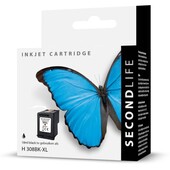 SecondLife SecondLife inktcartridge voor HP308XL zwart