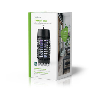 Nedis elektrische vliegenlamp met LED INKI112CBK4