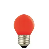 GLOW Led PartyLight rood 1watt E27 fitting 63301