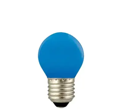 Led PartyLight blauw 1watt E27 fitting 63302