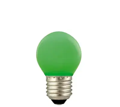 Led PartyLight groen 1watt E27 fitting 63303