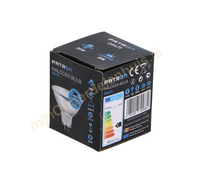 Universele halogeenlamp Decostar 12V 20W GU5.3