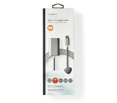 Nedis USB-C 3.2 Gen1 male naar HDMI 4K@60Hz female CCTB64680AL20