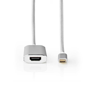 Nedis USB-C 3.2 Gen1 male naar HDMI 4K@60Hz female CCTB64680AL20