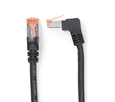 CAT6 S/FTP netwerkkabel 2m 1x haaks CCGP85227BK20
