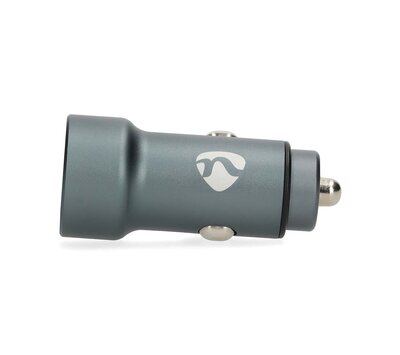 Nedis USB autolader USBA/ USBC CCH1C1A48WBK