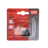 Carpoint Inbouw schakelaar on/off 12V 20A zwart rond 0810681