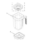 KitchenAid Kitchenaid mengbeker van blender W11481674