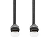 Nedis USB-C naar USB-C USB3.2 100W 4K@60Hz 10Gbps 2m CCGW64750BK20