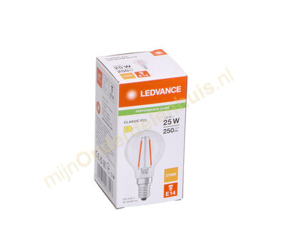 Ledvance LED kogellamp Classic 1.8/25W/2700k E14