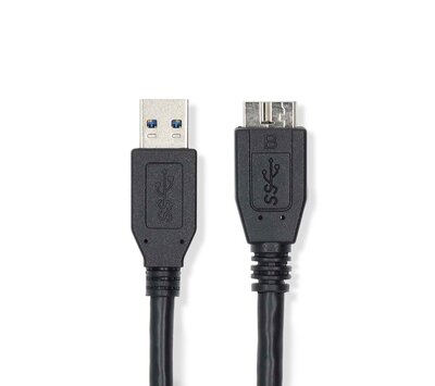 USB 3.2 Gen 1 kabel USB-A male > USB-micro-B male  CCGL61500BK05