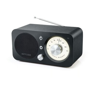 Muse tafelradio retro zwart M095BT