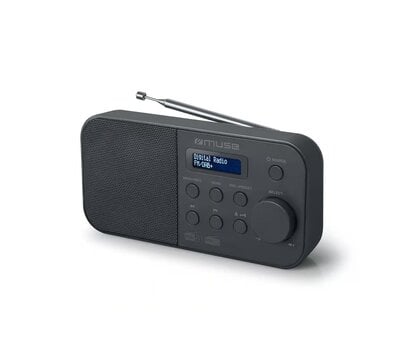 Muse draagbare radio DAB+/FM M-109 DB zwart