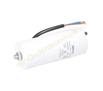 SKL condensator 70uF-450V met kabel