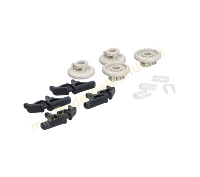 Miele korfwiel (set) van vaatwasser 03525094