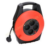 VB VB haspel 20 meter 4v 3x1.0mm2 + RA + thermische beveiliging  41056
