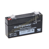 MULTIPOWER Universele loodaccu 6V 1,2Ah MP126