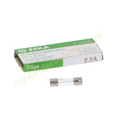 Eska Universele glaszekering 2.5Amp 5x20mm traag