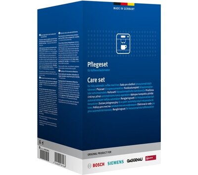 Bosch onderhoudsset voor koffiemachine 4x250ml ontkalker + 10x reinigingstabletten 00312582