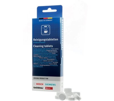 Bosch onderhoudsset voor koffiemachine 4x250ml ontkalker + 10x reinigingstabletten 00312582